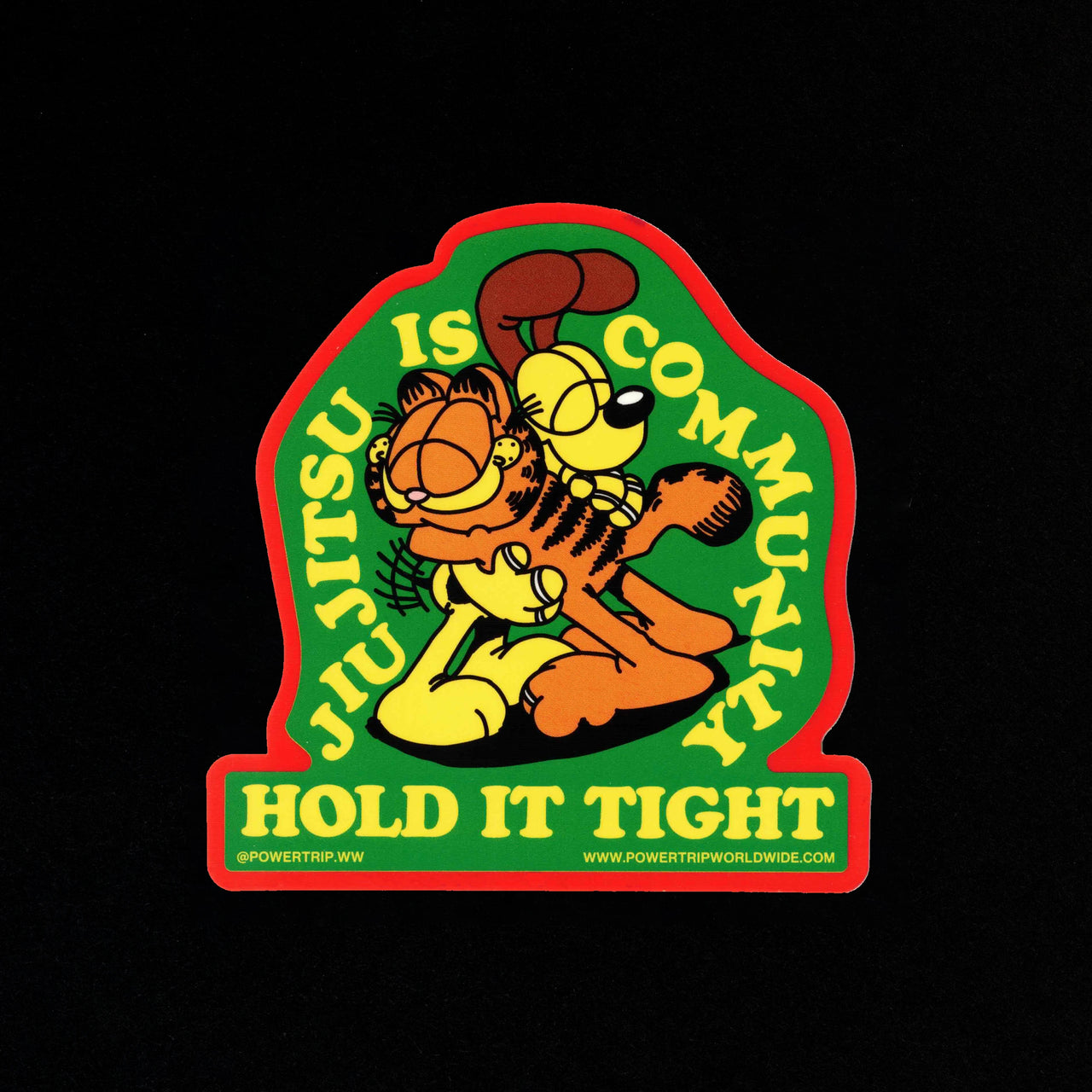 Jiu Jitsu Is Community Sticker