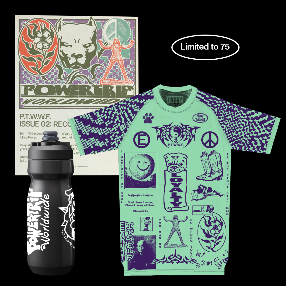 Launch Special - Issue 02 Recovery Vol. 01 Zine + Rashguard + Bottle