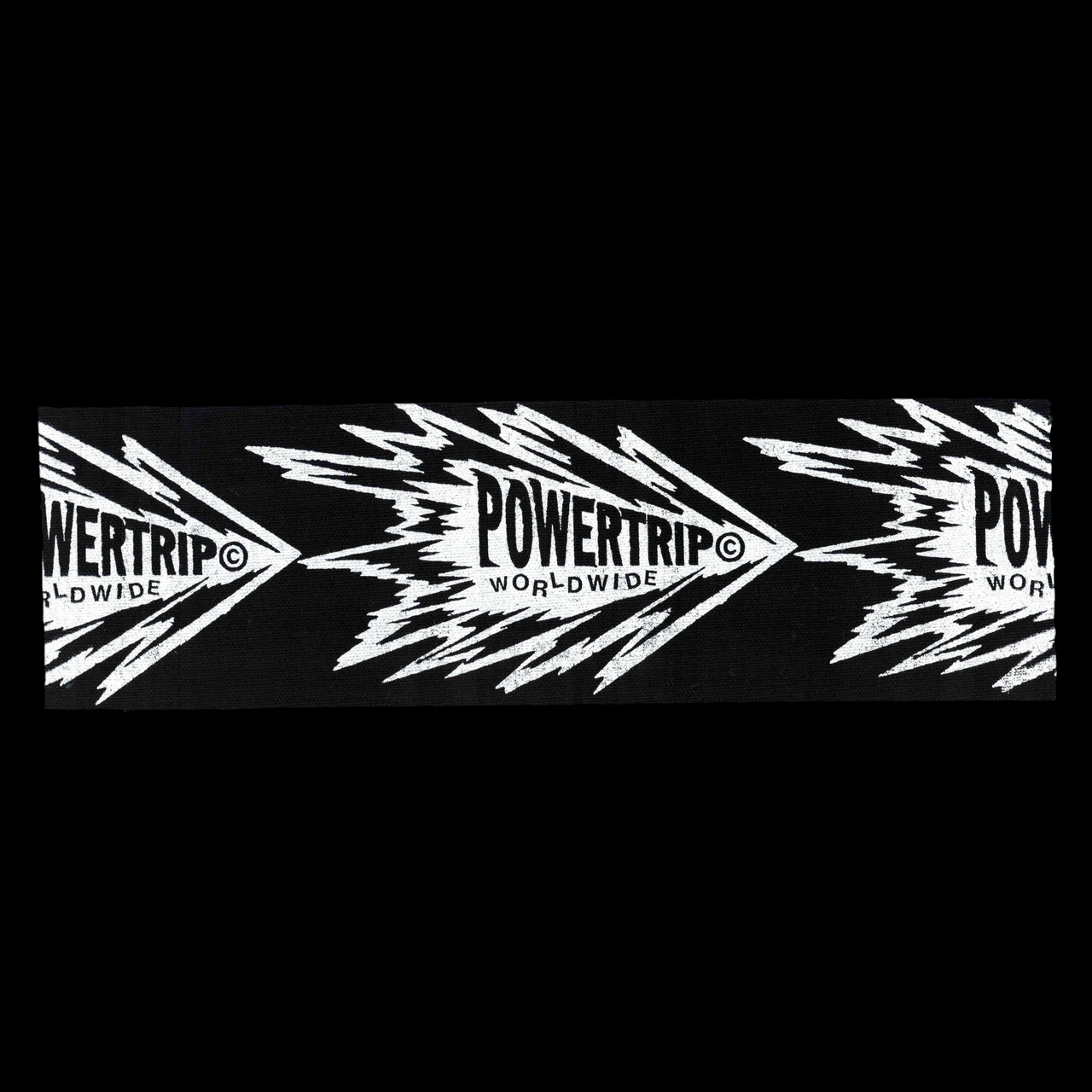Powertrip Worldwide | Cloth Butt Flap Patch “Flamed Hot Rod Logo”