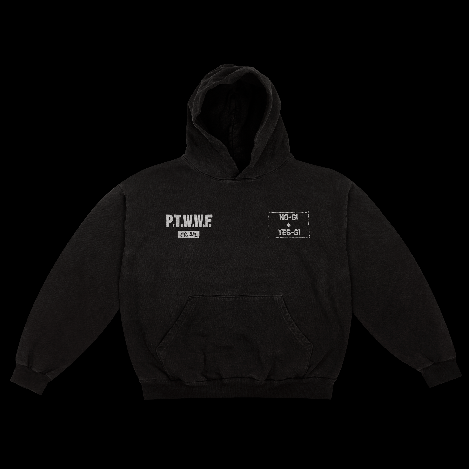 Powertrip Worldwide | No-Gi + Yes-Gi Black Hoodie