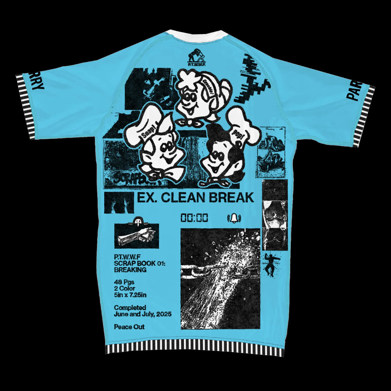 Player 1 vs Player 2 Rashguard - Blue