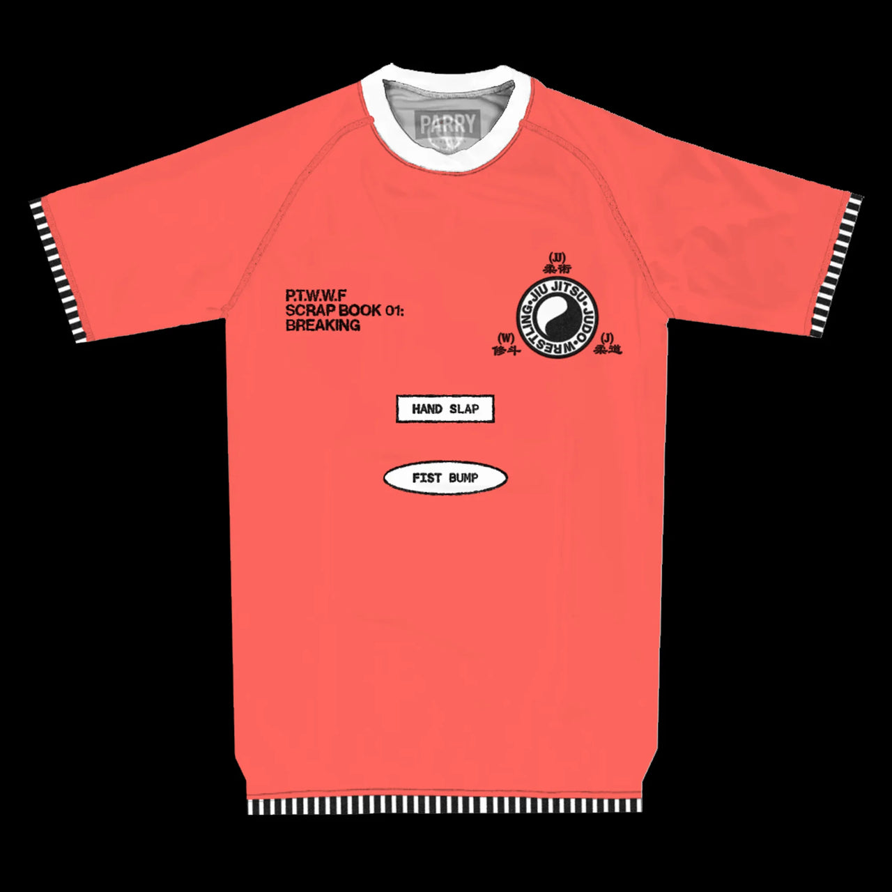 Player 1 vs Player 2 Rashguard - Coral