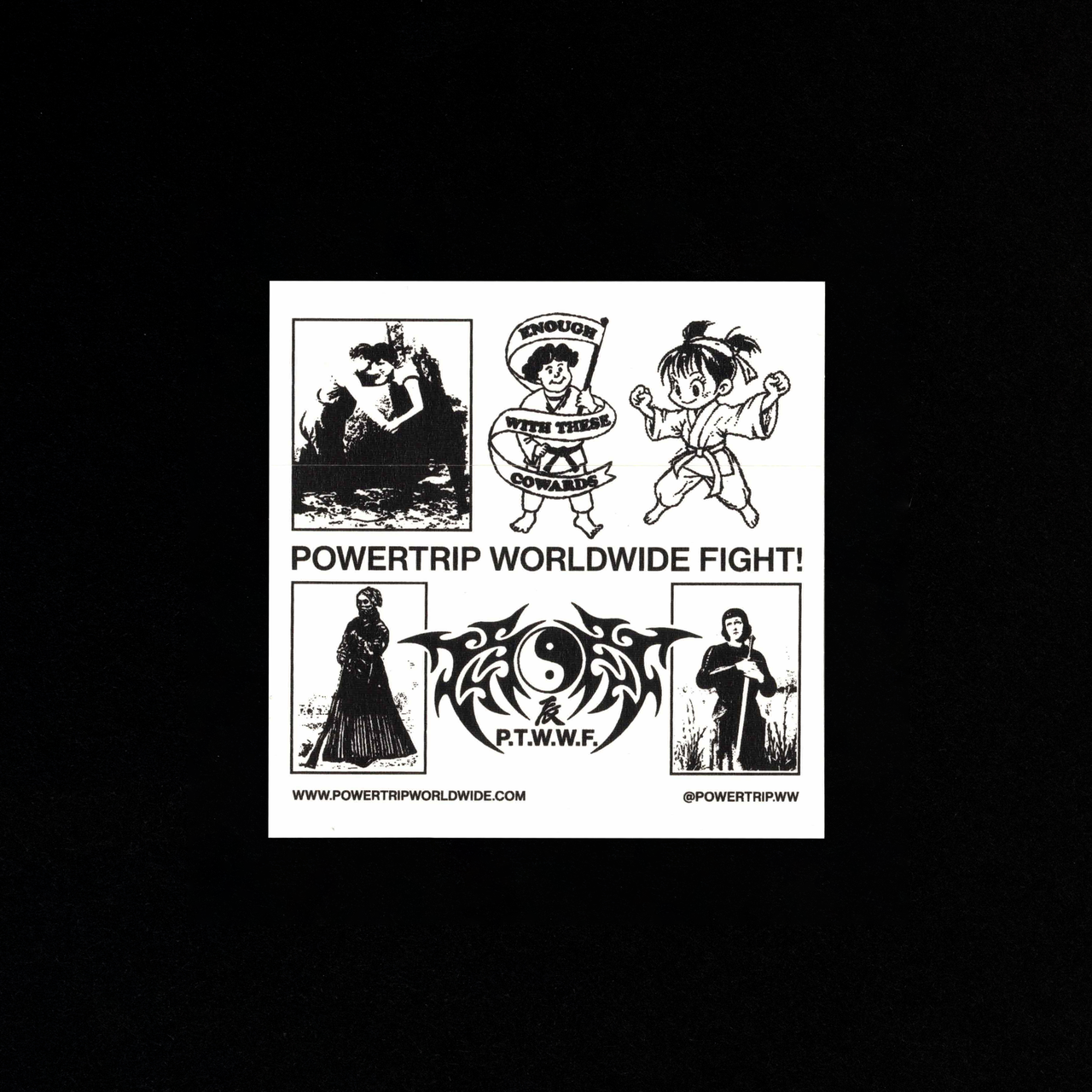 Support Women's Jiu Jitsu Sticker