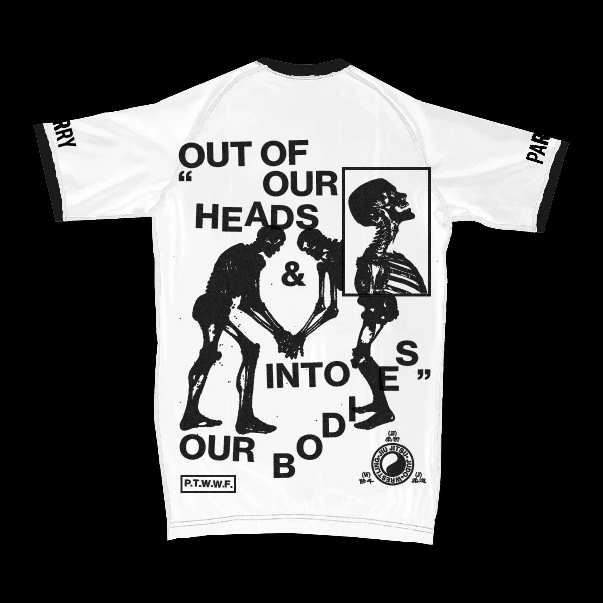 Out of Our Heads Rashguard - Contrast White