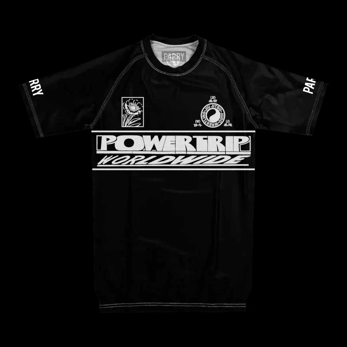 Out of Our Heads Rashguard - Jet Black