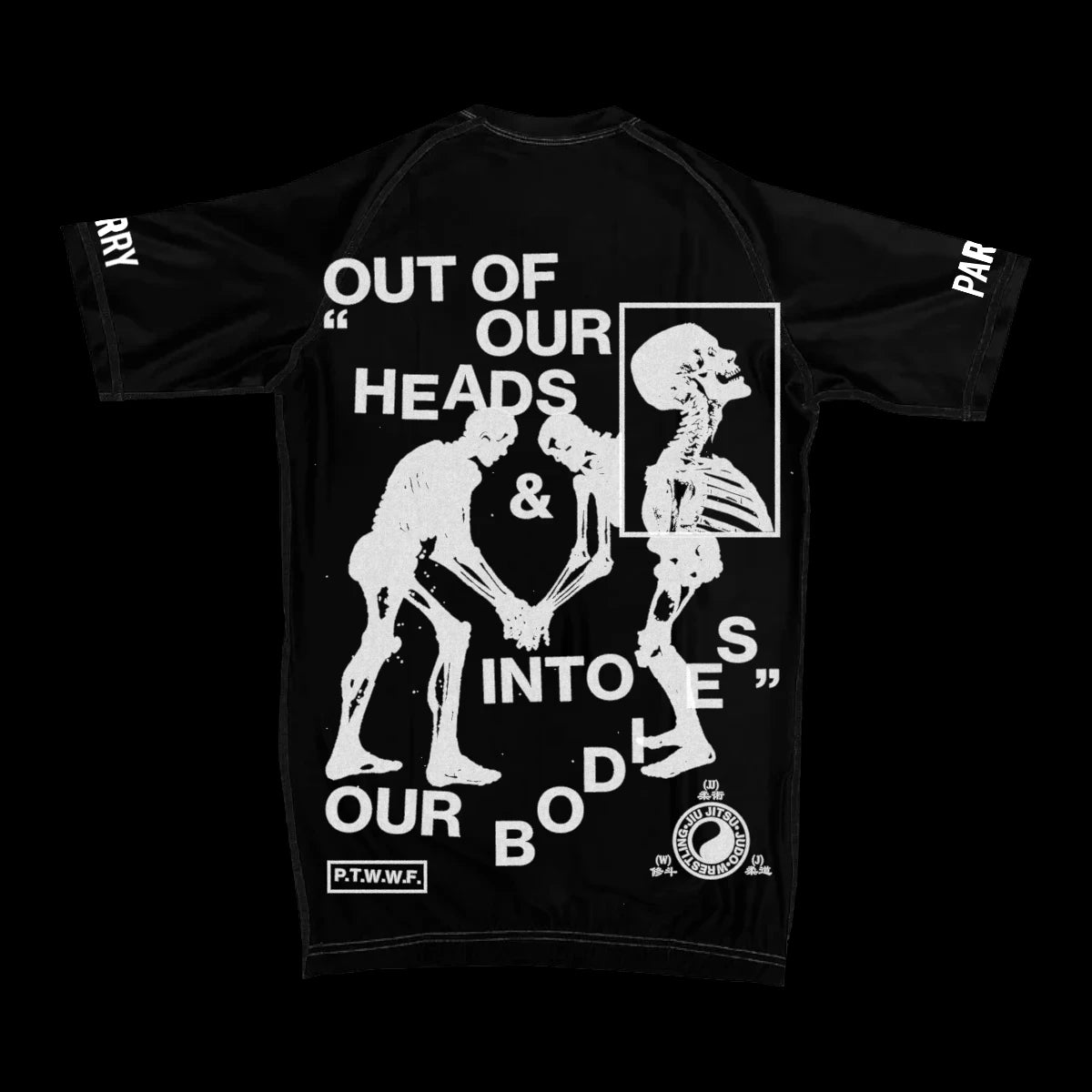 Out of Our Heads Rashguard - Jet Black